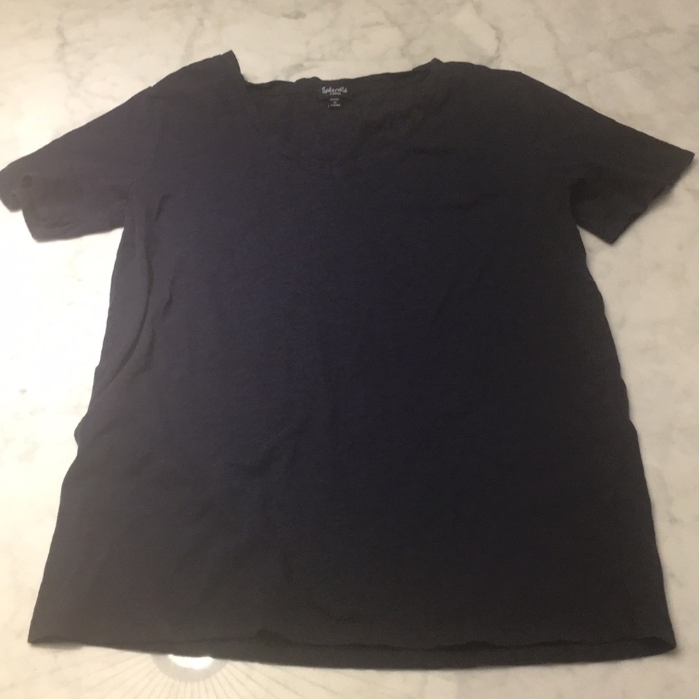 Splendid xs navy tee T-shirt fits like S worn 1x